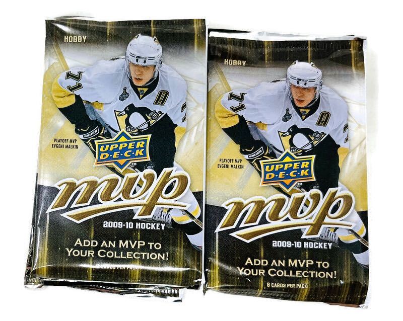 2009-10 Upper Deck MVP Hobby Hockey Packs (Lot of 11 Packs) - Miraj Trading