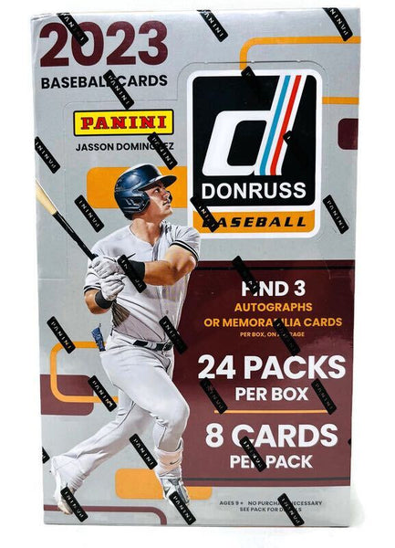 2023 Panini Donruss Baseball Hobby Box – Meelypops Home Page