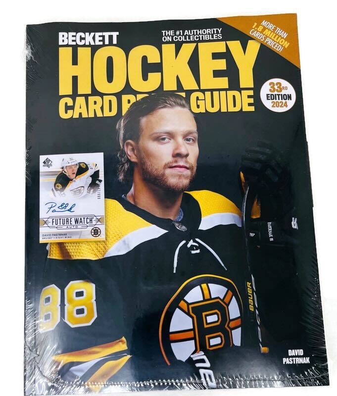 2024 Beckett Hockey Card Annual Price Guide 33rd Edition - Miraj Trading