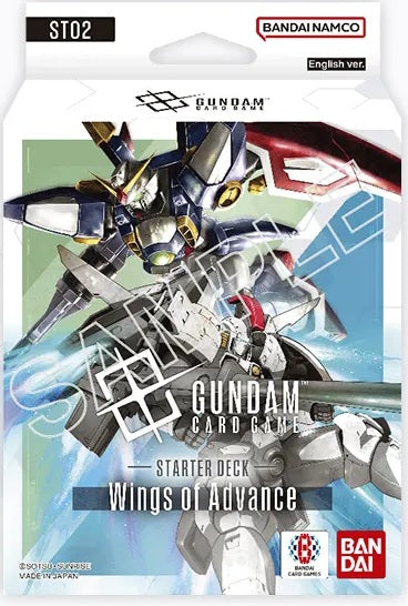 Gundam Card Game Wings Of Advance Starter Deck - Miraj Trading