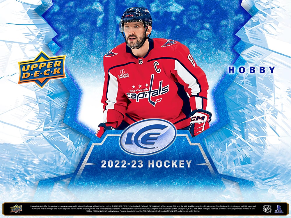 2022-23 Upper Deck Ice Hockey Hobby Box - Miraj Trading
