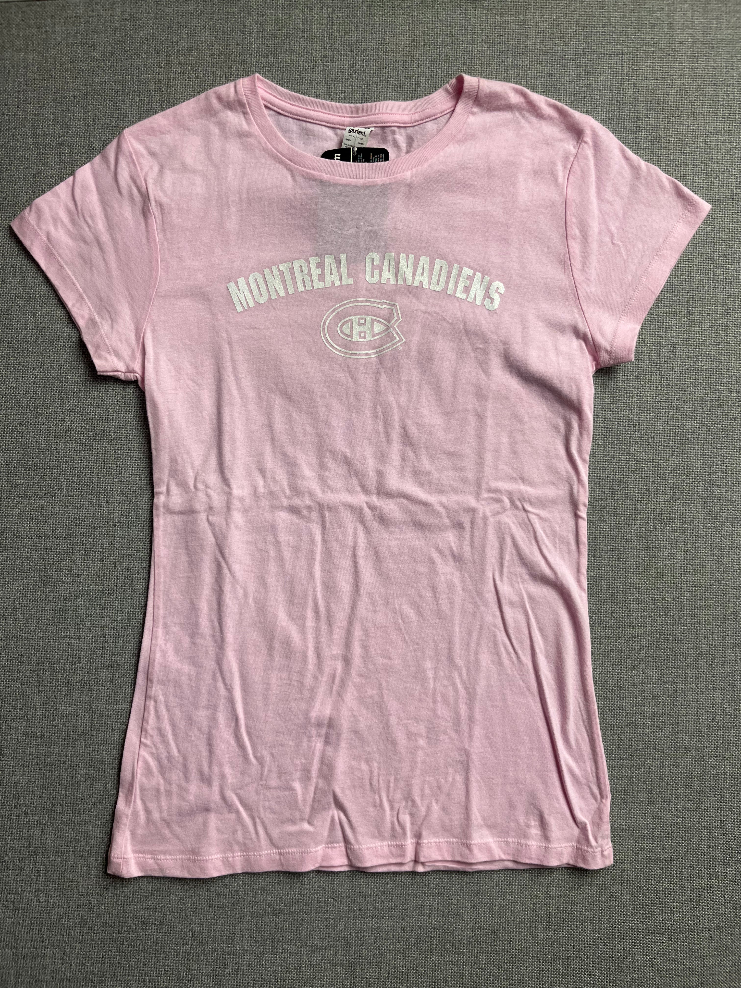 NHL Montreal Canadiens Pink T-Shirt - Miraj Trading