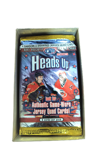 2002-03 Pacific Heads Up Hockey 20 Packs - Miraj Trading
