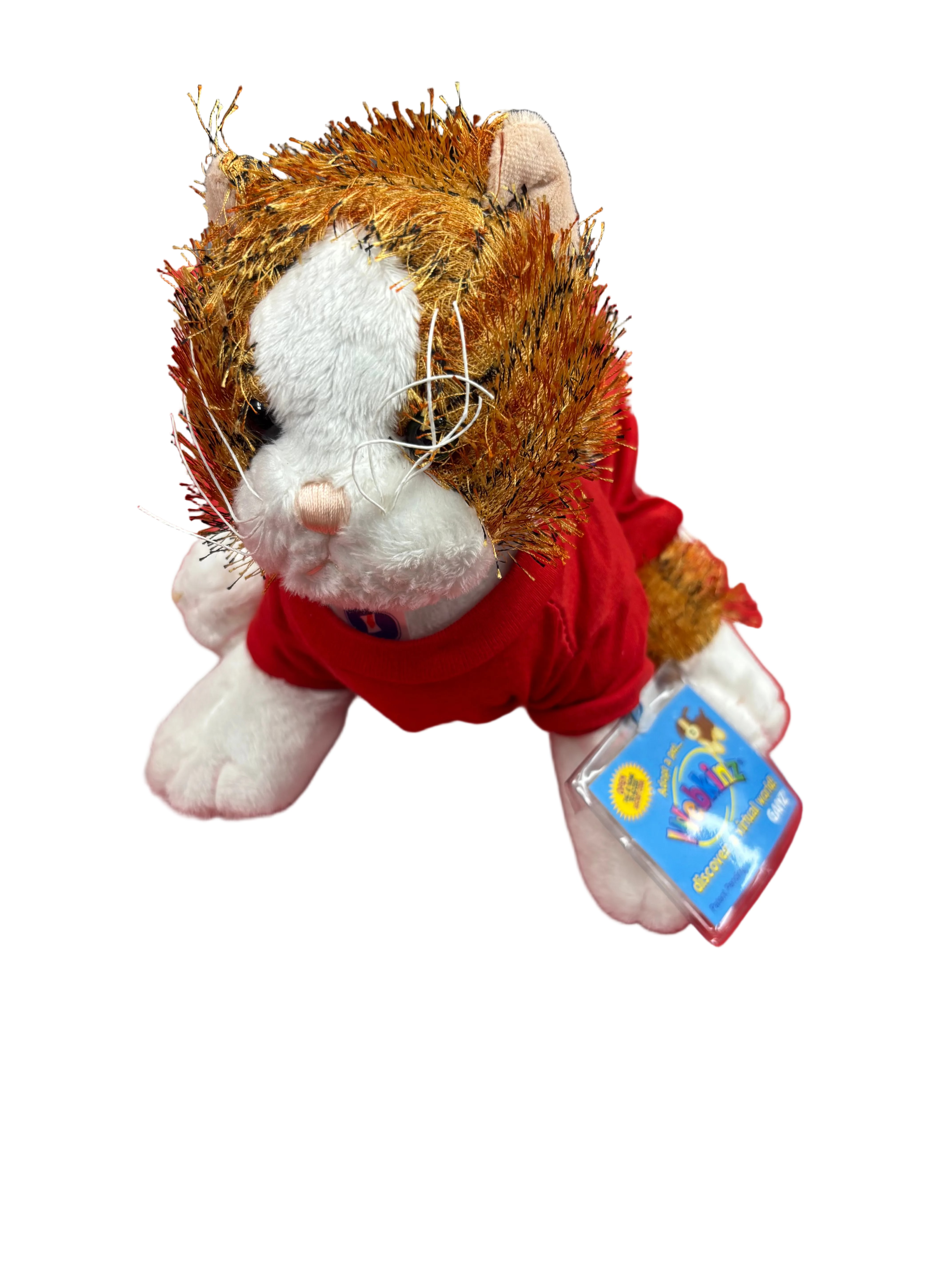 Ganz Striped Alley Cat Plush Toy - Miraj Trading
