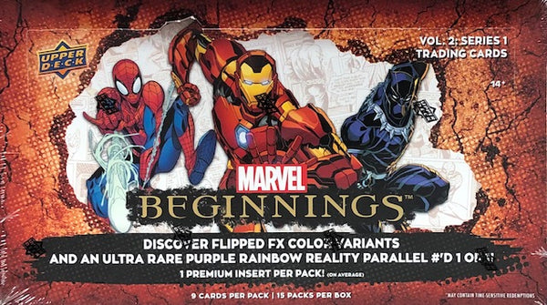 2022 Upper Deck Marvel Beginnings: Volume One Hobby Box - Miraj Trading