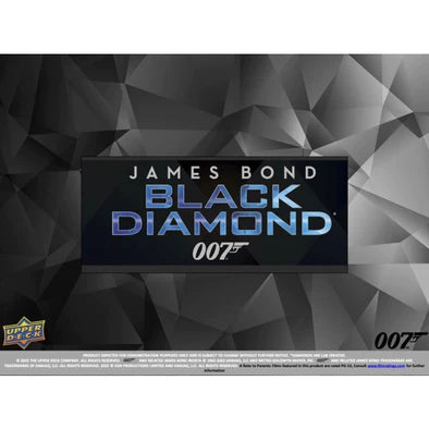 2023 Upper Deck Black Diamond James Bond Hobby Box (Pre-order) - Miraj Trading