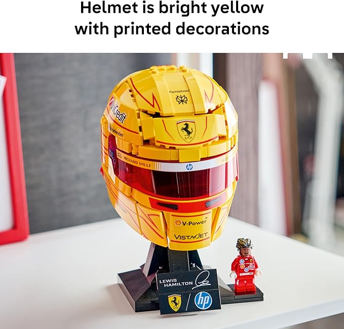LEGO Editions Scuderia Ferrari HP Lewis Hamilton Helmet