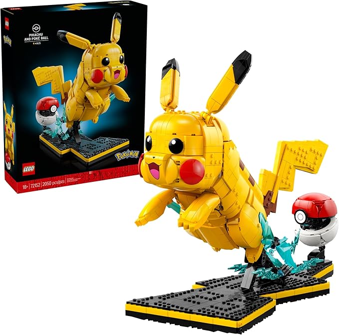 LEGO Pokémon Pikachu and Poké Ball