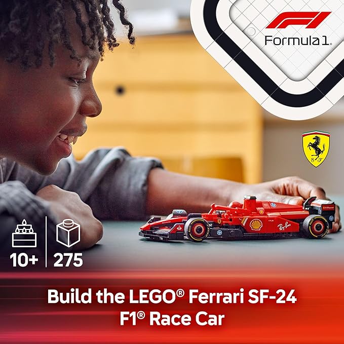 LEGO Speed Champions Ferrari SF-24 F1 Race Car Toys
