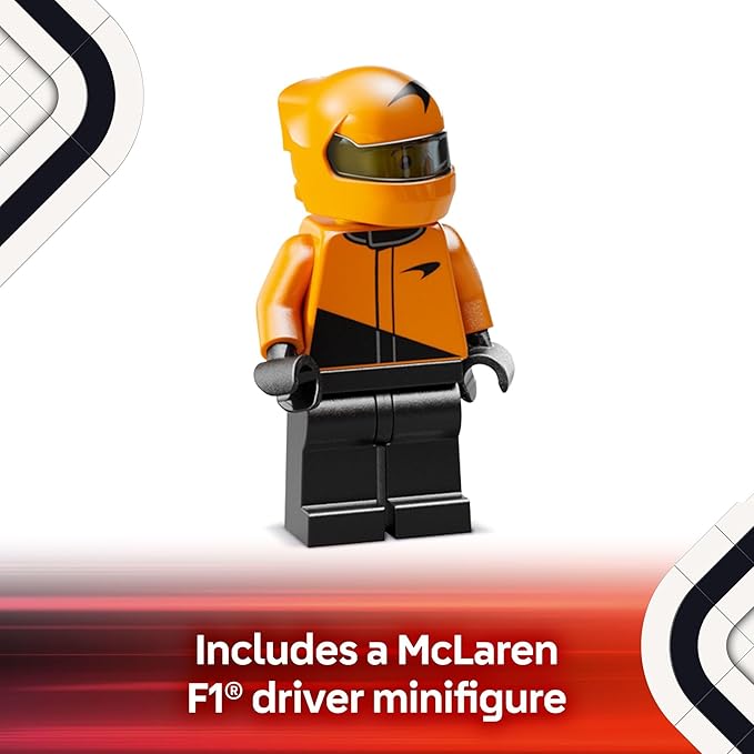 LEGO Speed Champions McLaren F1 Team MCL38 Race Car Toy