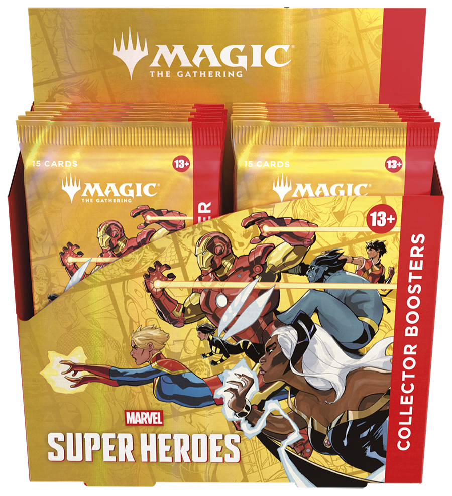 Magic The Gathering Marvel Super Heroes Collector Booster Box