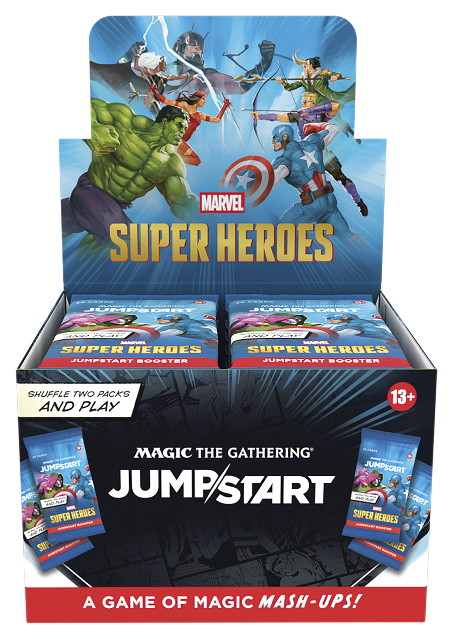 Magic The Gathering Marvel Super Heroes Jumpstart Booster (Pre-Order) - Miraj Trading