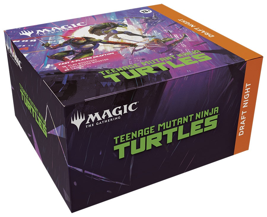 Magic The Gathering Teenage Mutant Ninja Turtles Draft Night Box (Pre-Order) - Miraj Trading