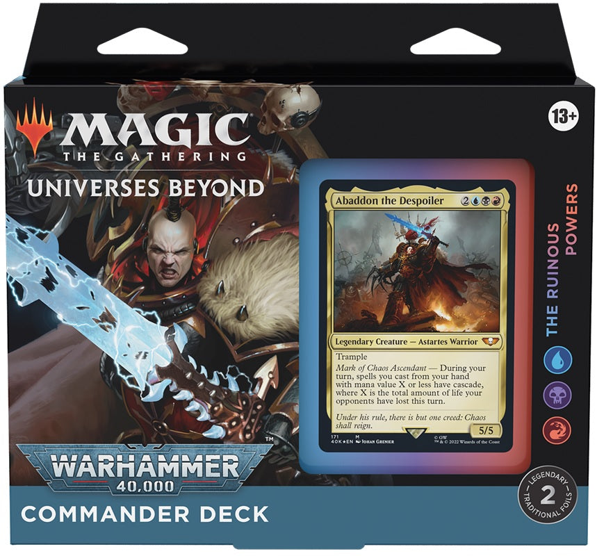 Magic The Gathering Warhammer 40000 Commander Deck (Pre-Order) - Miraj Trading