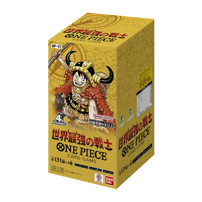 One Piece World's Strongest Warriors (OP-17) Booster Box (Japanese)