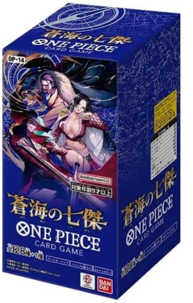 One Piece Card Game Heroes of the Blue Sea (OP-14) Booster Box (Japanese) - Miraj Trading