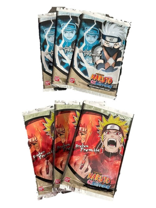 Naruto Shippuden Broken Promise Booster Pack (Lot of 8) - Miraj Trading