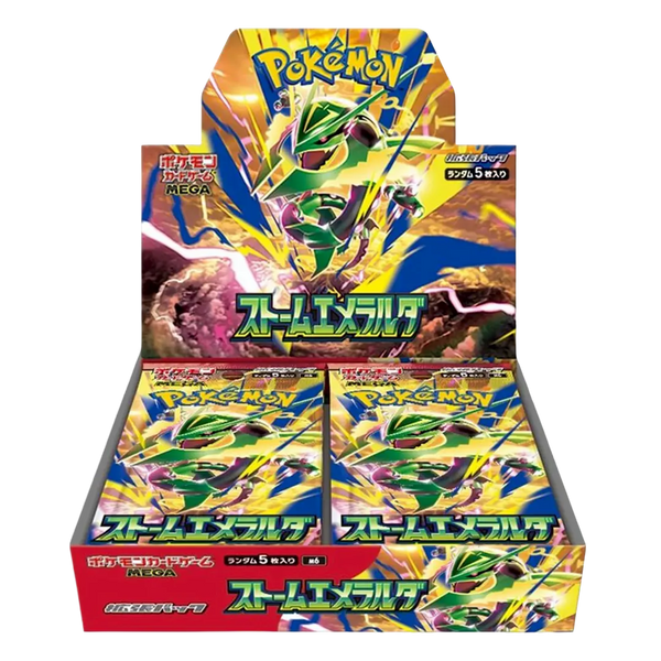 ストームエメラルダ 1BOX 分　Pokemon Storm Emeralda Pokemon Storm Emeralda Booster Box (Japanese) | Miraj Trading
