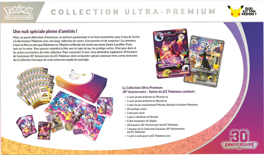 Pokemon 30th Celebration Day / Night Ultra Premium Collection (French) (Pre-Order) - Miraj Trading
