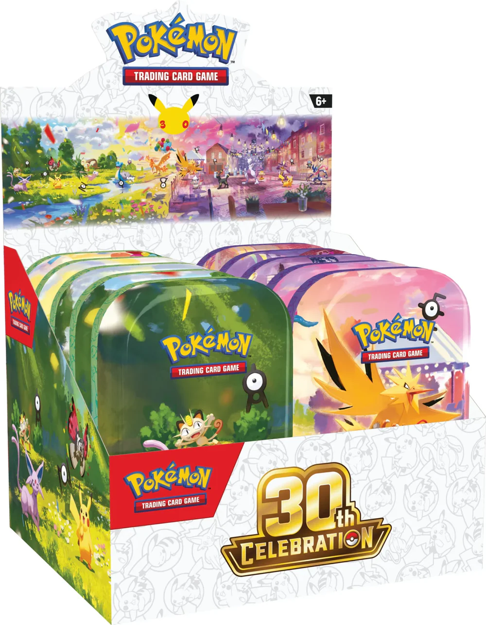Pokemon 30th Celebration Mini Tin (Single Tin) (Pre-Order) - Miraj Trading