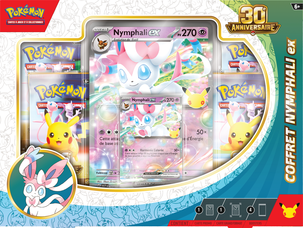 Pokemon 30th Celebration Sylveon / Greninja EX (French) (Pre-Order) - Miraj Trading