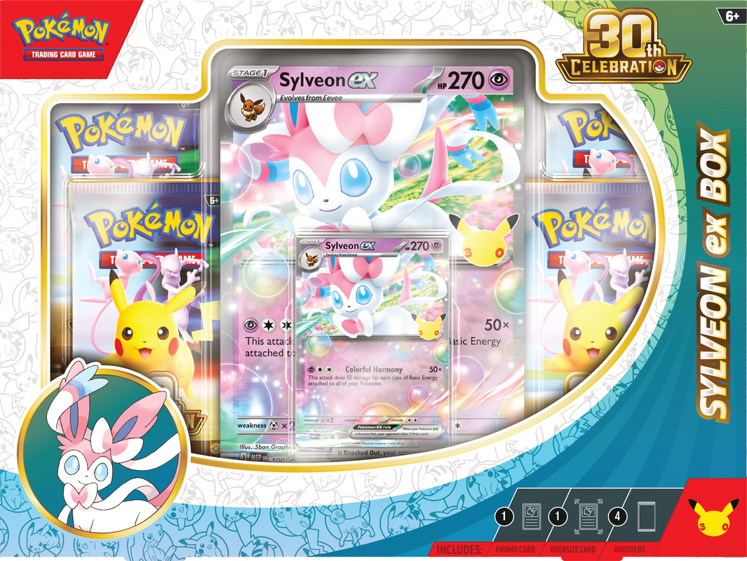 Célébration Pokémon 30 ans Sylveon / Greninja EX (Précommande)