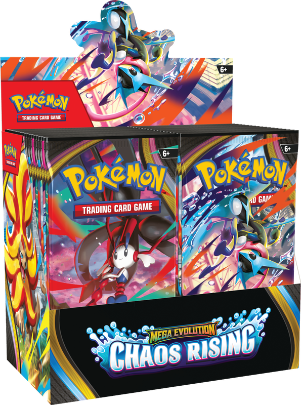 Pokemon Chaos Rising Booster Box (Pre-Order) - Miraj Trading