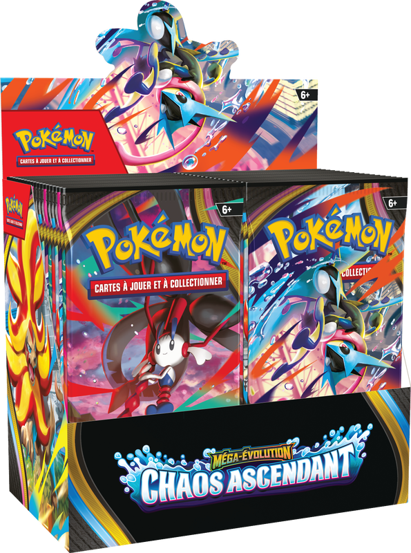 Pokemon Chaos Rising Booster Box (Pre-Order) (French) - Miraj Trading