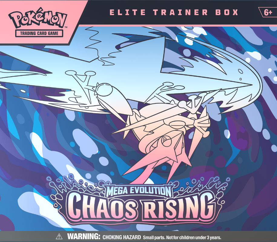 Pokemon Chaos Rising Elite Trainer Box (Pre-Order) - Miraj Trading