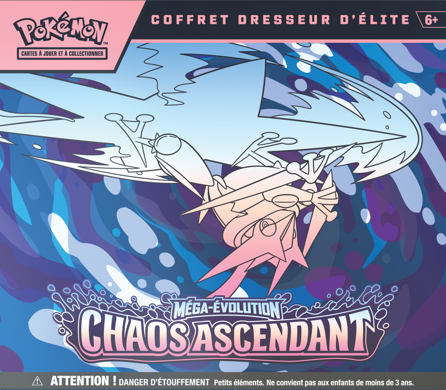 Pokemon Chaos Rising Elite Trainer Box (French)(Pre-Order) - Miraj Trading