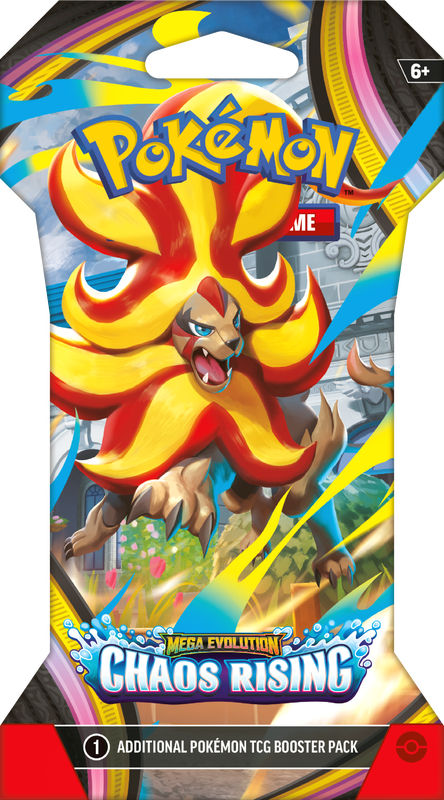 Pokemon Chaos Rising Sleeved Booster Pack (Lot Of 12 Sleeves) (Pre-Order) - Miraj Trading