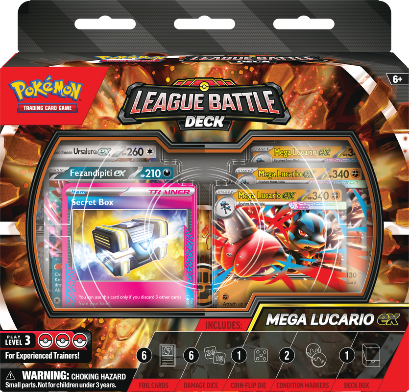 Pokemon League Battle Deck Mega Lucario Ex Deck (Pre-Order) - Miraj Trading