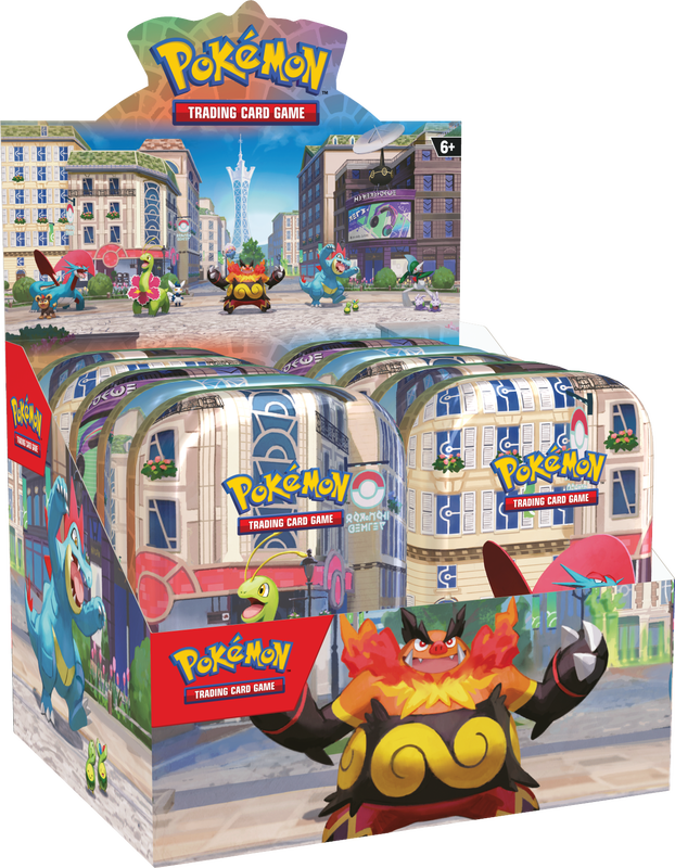 Pokemon Luminose City Mini Tin (Pre-Order) - Miraj Trading