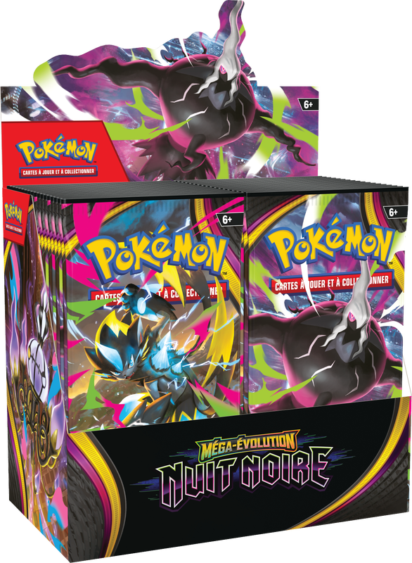 Pokemon ME05 Pitch Black Booster Box (French) (Pre-Order) - Miraj Trading