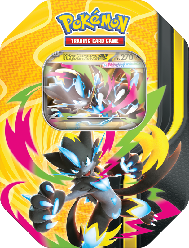 Pokemon Mega Forces Tin (French) - Miraj Trading