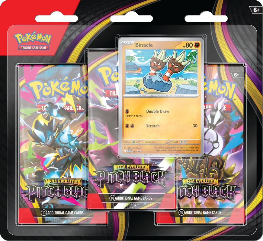 Pokemon Pitch Black 3 Pack Blister (Pre-Order) - Miraj Trading