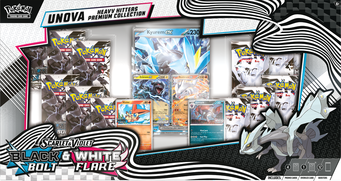 Pokemon Unova Heavy Hitters Premium Poster Collection (Pre-Order) - Miraj Trading