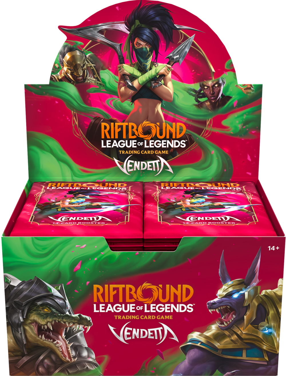 Riftbound League Of Legends Vendetta Booster Box (Pre-Order) - Miraj Trading