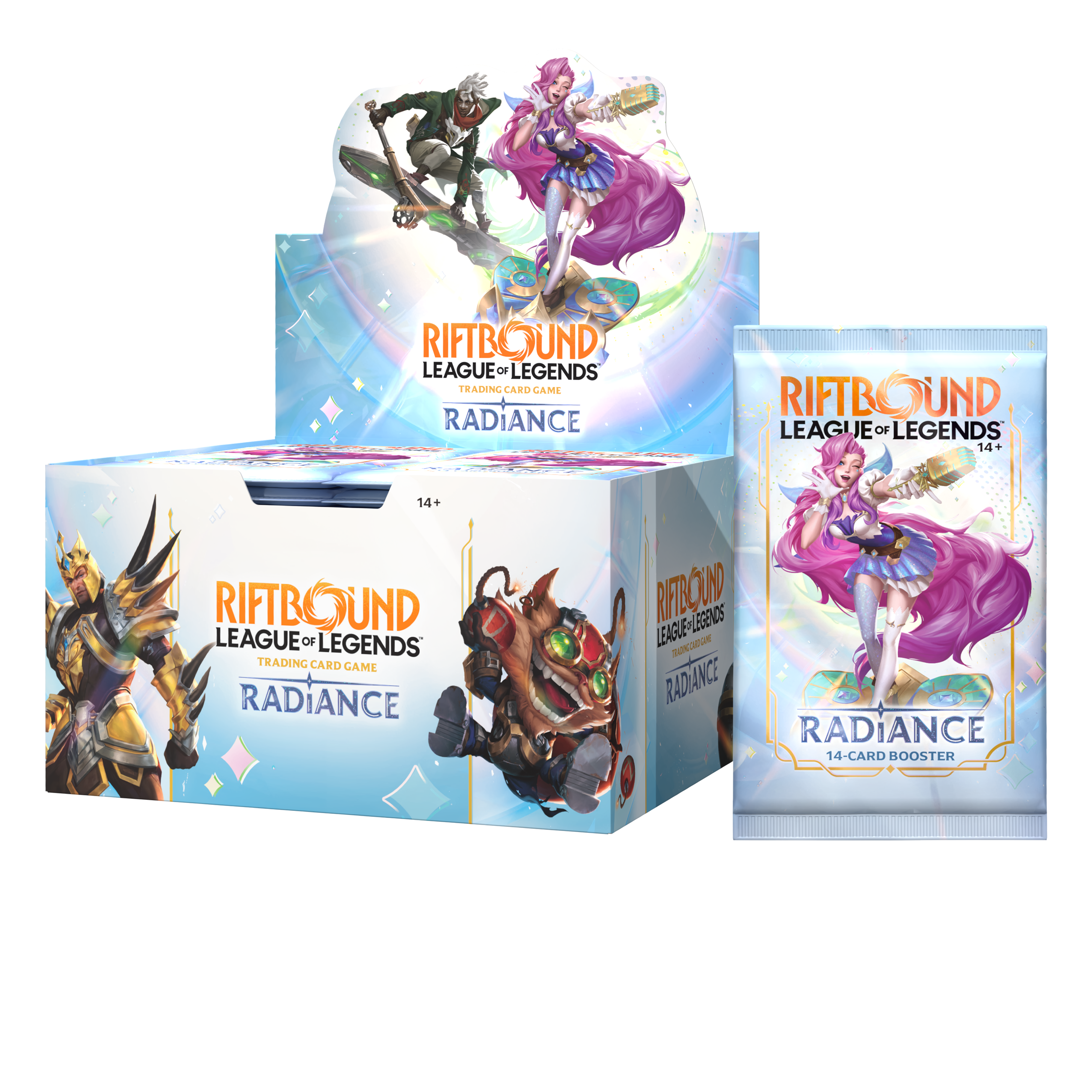 Riftbound League Of Legends Radiance Booster Box (Pre-Order) - Miraj Trading