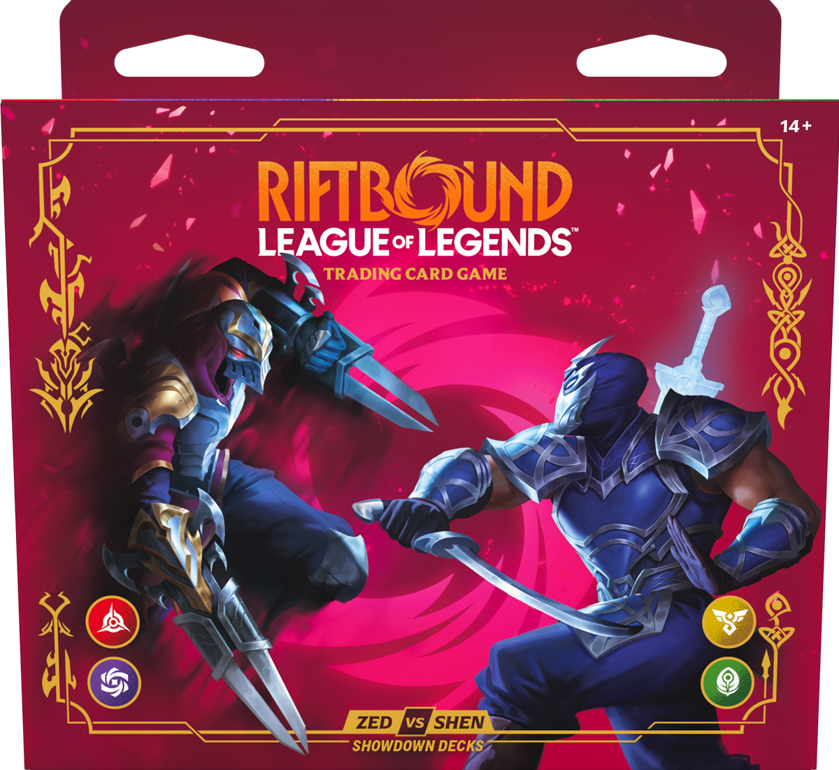 Riftbound League Of Legends Vendetta Zed sv Shen Showdown Deck (Pre-Order) - Miraj Trading
