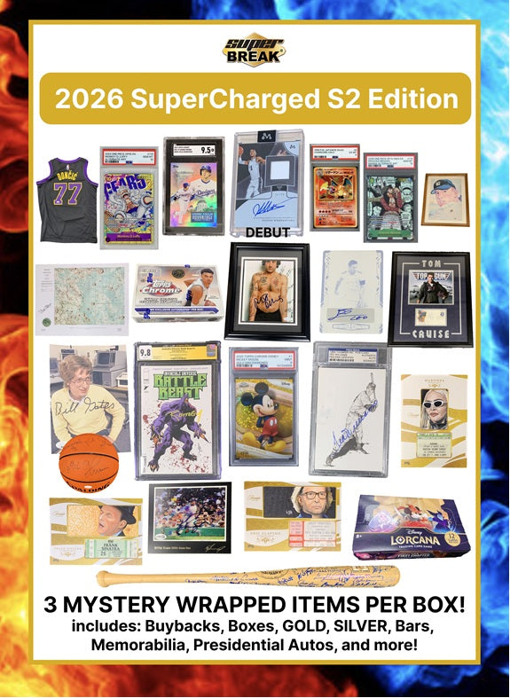 2026 Super Break Supercharged Edition Series 2 Hobby Box (Pre-Order) - Miraj Trading