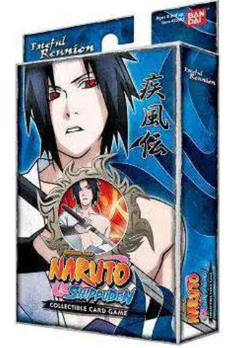 Naruto Shippuden Fateful Reunion Sasuke Scorching Sword Theme Deck - Miraj Trading