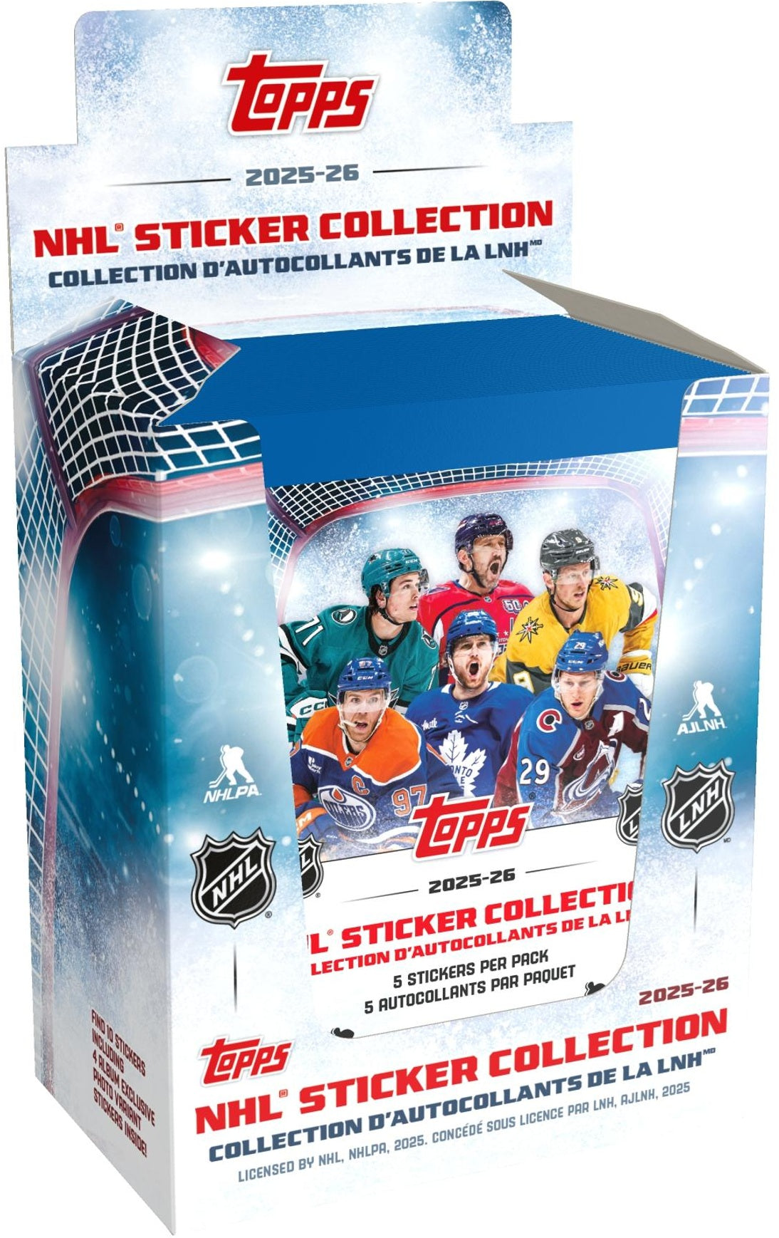 Topps NHL Sticker Packs 25/26 (Pre-Order) - Miraj Trading
