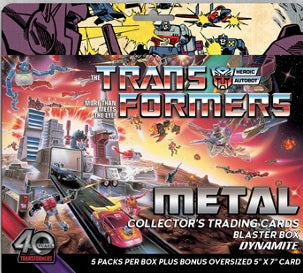 Transformers 40th Anniversary Metal Blaster Box (Pre-Order) - Miraj Trading
