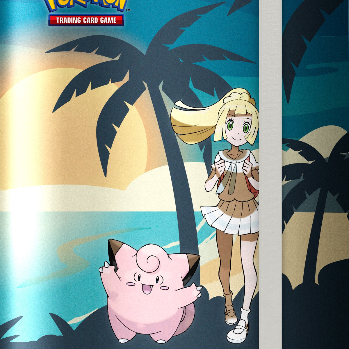 pokemon sun and moon lillie card Ultra Pro Binder Pro 9PKT Pokemon Lillie And Clefairy (Pre-Order)