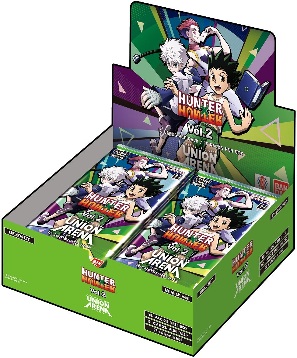Union Arena Hunter X Hunter Booster Box Vol. 2 - Miraj Trading