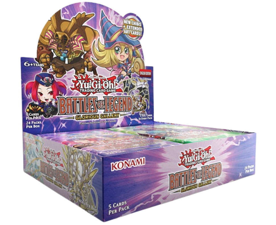 Yugioh Battles Of Legend Glorious Gallery 1st Edition Booster Box