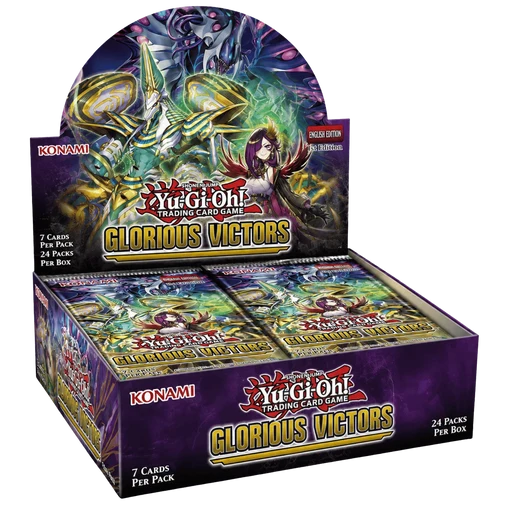 Yugioh Glorious Victors 1st Edition Booster Box (Pre-Order)