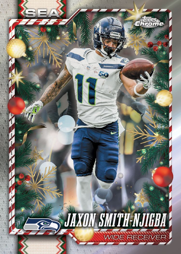2026 Topps Holiday Football Mega Box - Miraj Trading