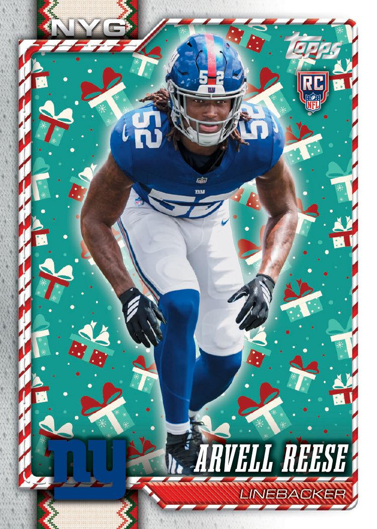 2026 Topps Holiday Football Mega Box - Miraj Trading